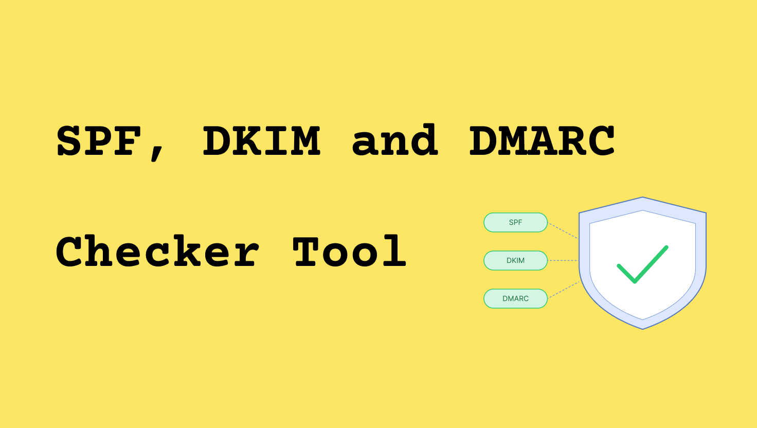 SPF, DKIM and DMARC Checker