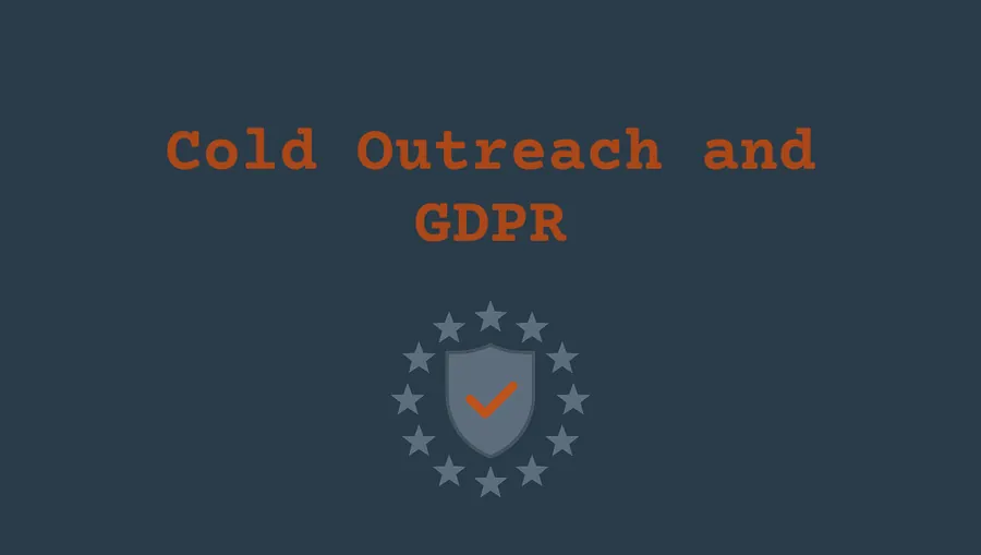 Cold outreach and GDPR